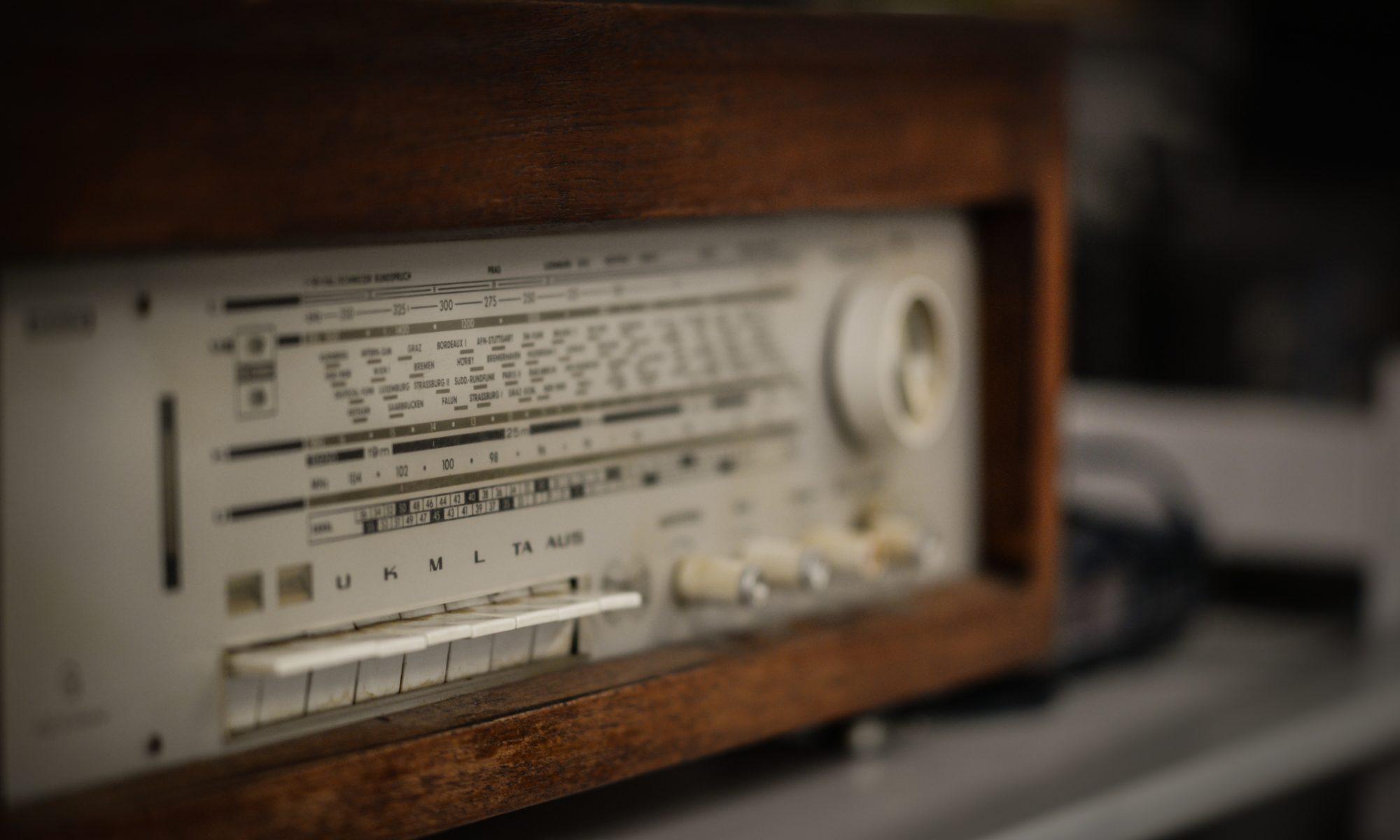 ein altes Radio